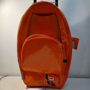 Disney Store Planes "Dusty" Orange Rolling Children's Rolling Suitcase Luggage